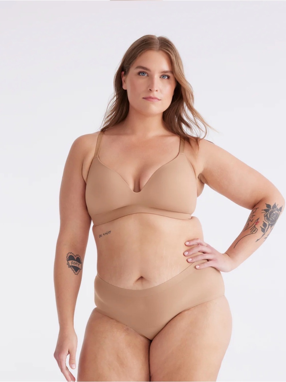 knix Seamless Wingwoman Contour Bra in Cavassa